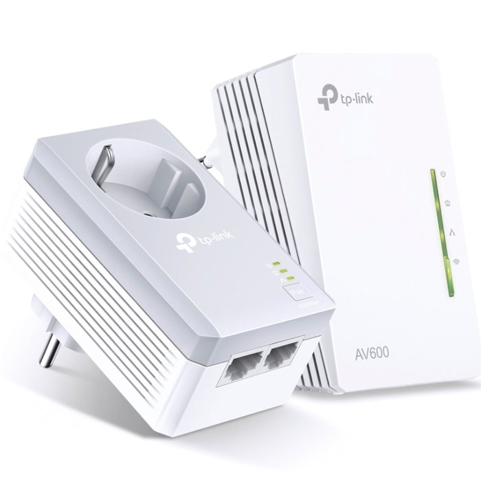 TP-Link TL-WPA4226 KIT Adaptador Powerline AV600 con Wi-Fi 300 Mbps
